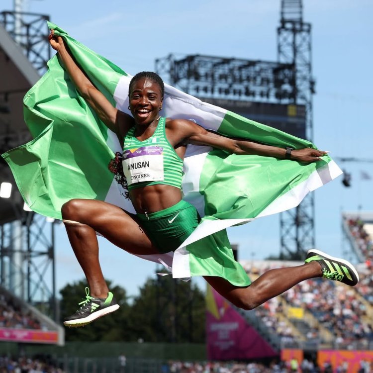 Tobi Amusan wins at Ostrava Golden Spike