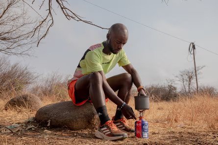 Deo Kato, Ran Over 8,200 Miles from Cape Town to London