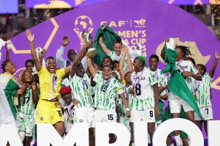 Nigeria beats Morocco in a 2-3 Win at the WAFCON Finals and becomes 10-time WAFCON Champions